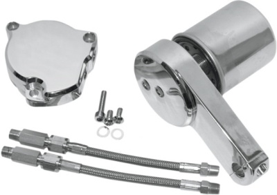 Yamaha V Star 1100 / Drag Star Baron Oil Filter Relocation Kit BA-2640-00